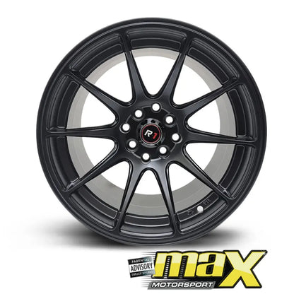 15 Inch Mag Wheel -  MX616 R1 Concave Wheel - (4x100/114.3 PCD) Max Motorsport
