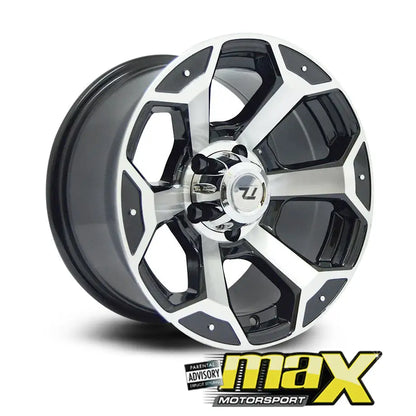 15 Inch Mag Wheel - MX6165 Bakkie Wheels (6x139.7 PCD) maxmotorsports