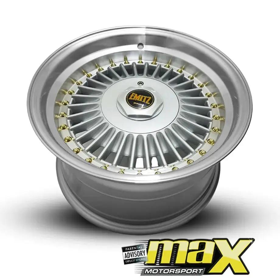 Mag Rims 15 Inch 15 Inch Mag Wheel - MX6622 Emit Wheels - (4x100/114.3 PCD) – Max Motorsport