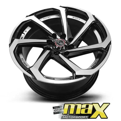 15 Inch Mag Wheel - MX697MB-UC VSN Concave Wheels (4x100/ 4x114.3 PCD) Max Motorsport