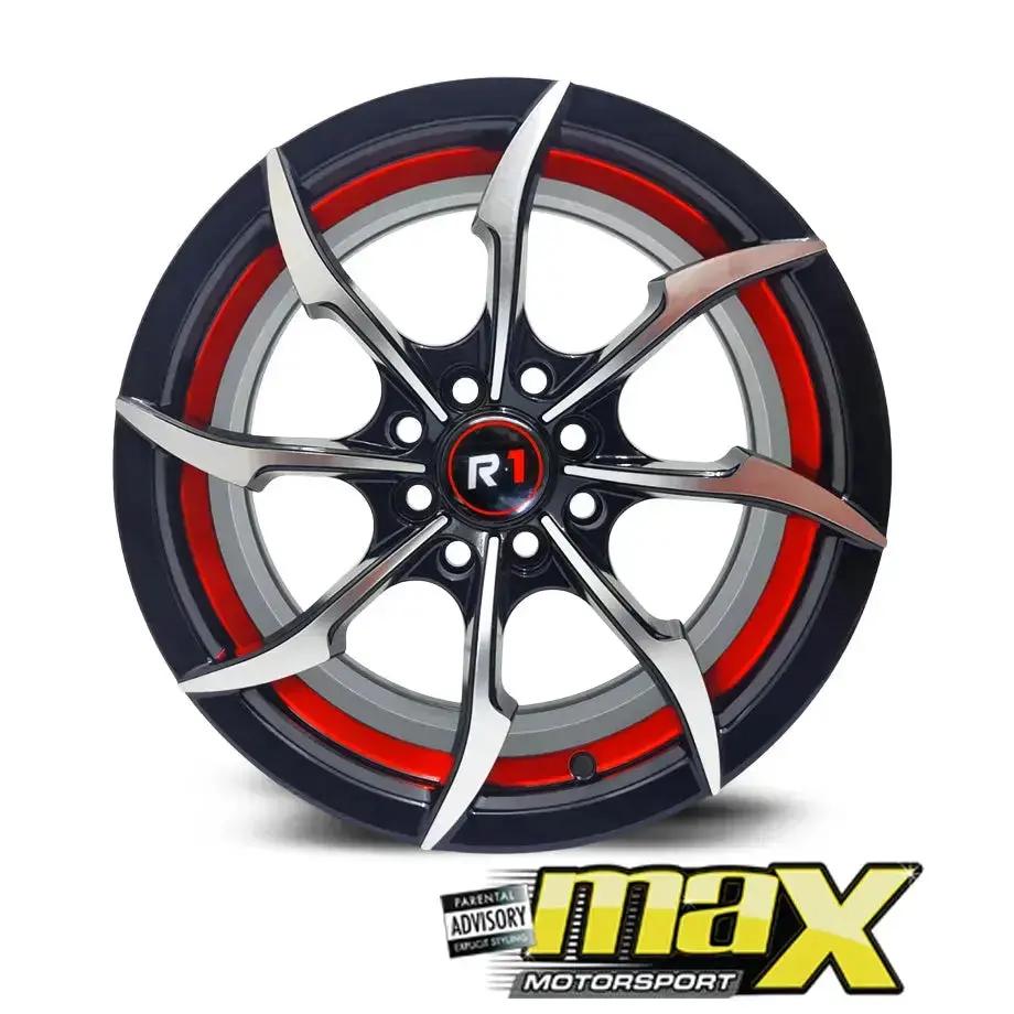 15 Inch Mag Wheel - MX8828-14RD Concave Wheels (4x100/ 4x114.3 PCD) Max Motorsport