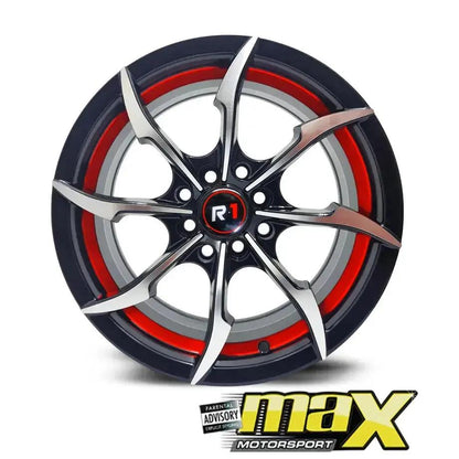 15 Inch Mag Wheel - MX8828-14RD Concave Wheels (4x100/ 4x114.3 PCD) Max Motorsport