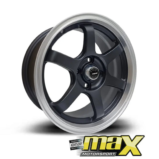 15 Inch Mag Wheel - MXES011-5 V.olk Wheel (4x100 PCD) Max Motorsport