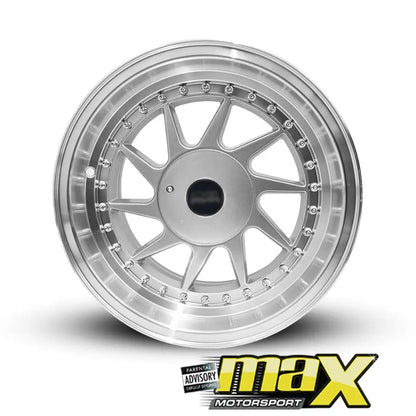 15 Inch Mag Wheel - MXF1210 Turbo Racing Style Wheel (4x100 / 108 PCD) Max Motorsport