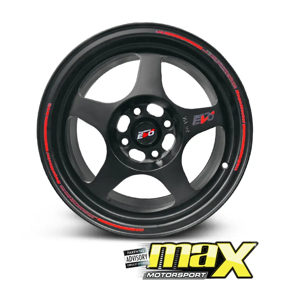 15 Inch Mag Wheel - MXRS36 EVO Style Wheel (4x100 PCD) – Max Motorsport