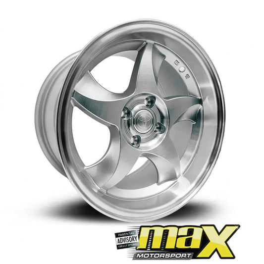 15 Inch Mag Wheel – MX5056-MC Toyota RXI Blade Deep Dish Wheel - 4x100 PCD Max Motorsport