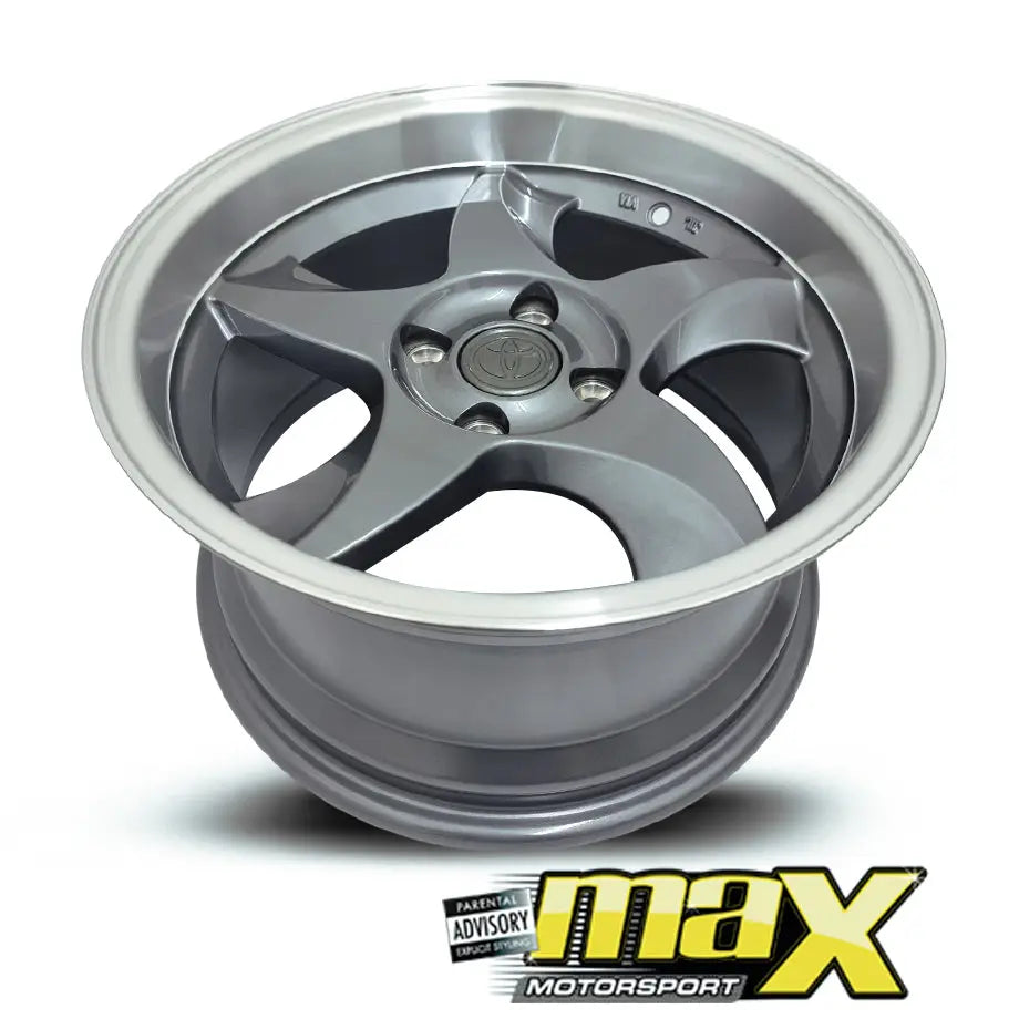 15 Inch Mag Wheel – MX5056 Toyota RXI Blade Deep Dish Wheel - 4x100 PCD Max Motorsport