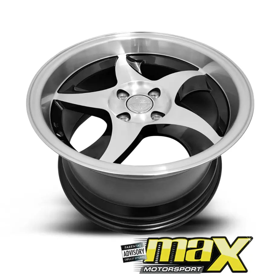 15 Inch Mag Wheel – MX5056 Toyota RXI Blade Deep Dish Wheel - 4x100 PC ...