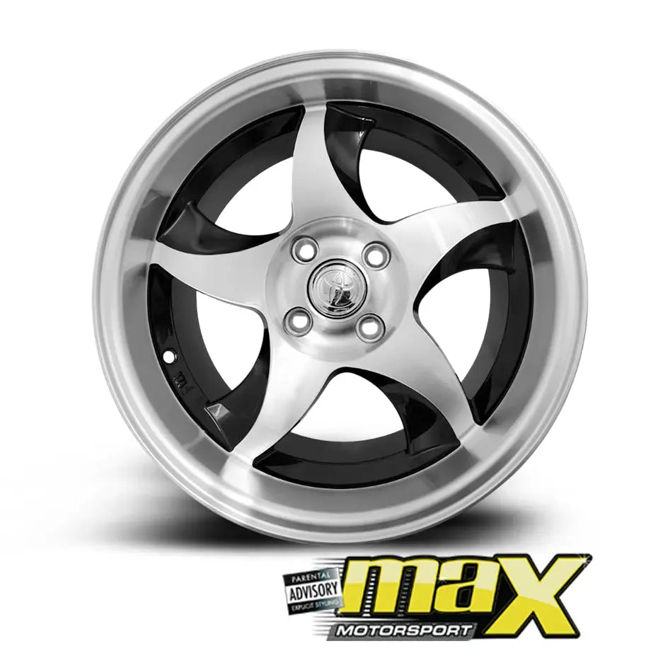 15 Inch Mag Wheel – MX5056 Toyota RXI Blade Deep Dish Wheel - 4x100 PC ...