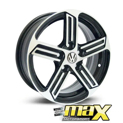 16 Inch Mag Wheel - MX605 Golf 7 R400 Style Style Wheel - 5x100 PCD Max Motorsport