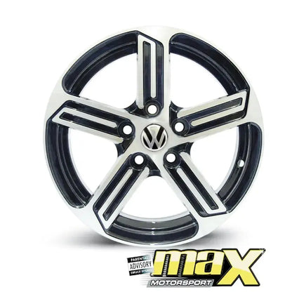 16 Inch Mag Wheel - MX605 Golf 7 R400 Style Style Wheel - 5x100 PCD Max Motorsport