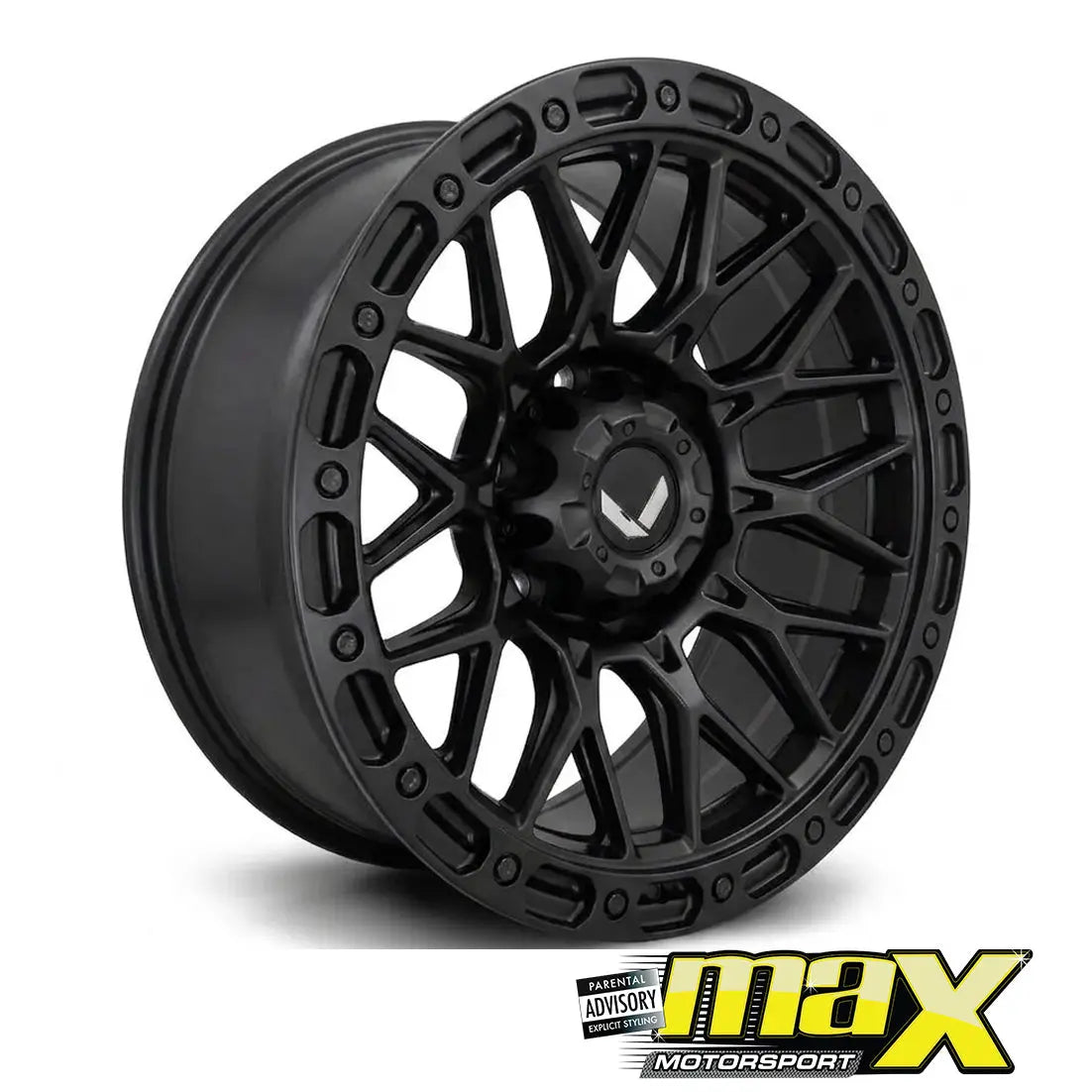 16 Inch Mag Wheel - MX010MB Bakkie Wheels (6x139.7 PCD) Max Motorsport