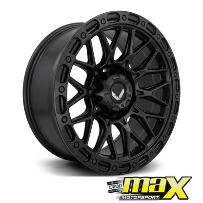 16 Inch Mag Wheel - MX010MB Bakkie Wheels (6x139.7 PCD) Max Motorsport