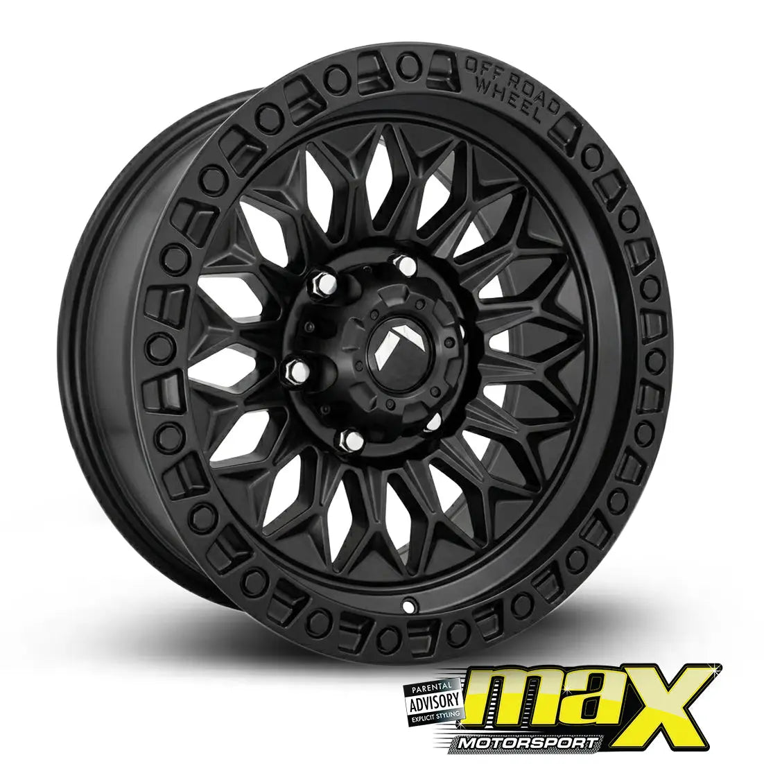 16 Inch Mag Wheel - MX057MB Bakkie Wheels (6x139.7 PCD) Max Motorsport