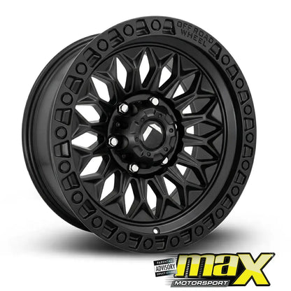 16 Inch Mag Wheel - MX057MB Bakkie Wheels (6x139.7 PCD) Max Motorsport