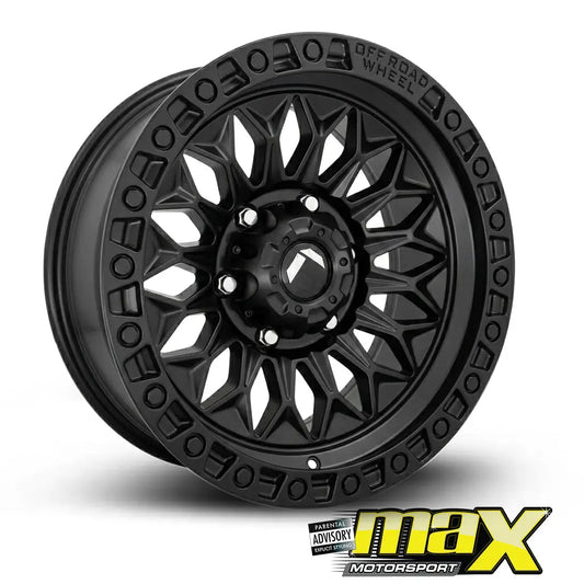 16 Inch Mag Wheel - MX057MB Bakkie Wheels (6x139.7 PCD) Max Motorsport