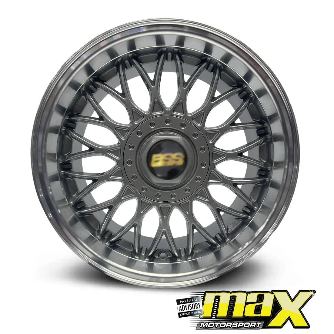 16 Inch Mag Wheel - MX6032-15GM VR6 Style Wheel - 5x100 / 5x114.3 PCD Max Motorsport