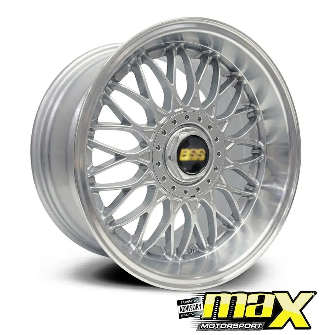 16 Inch Mag Wheel - MX6032-1SL VR6 Style Wheel - 4x100 / 5x100 PCD Max Motorsport