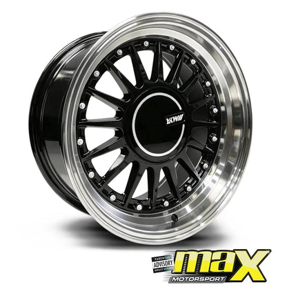 16 Inch Mag Wheel - MX6676 DOTZ Special Edition Wheel - 4x100 / 5x100 PCD Max Motorsport