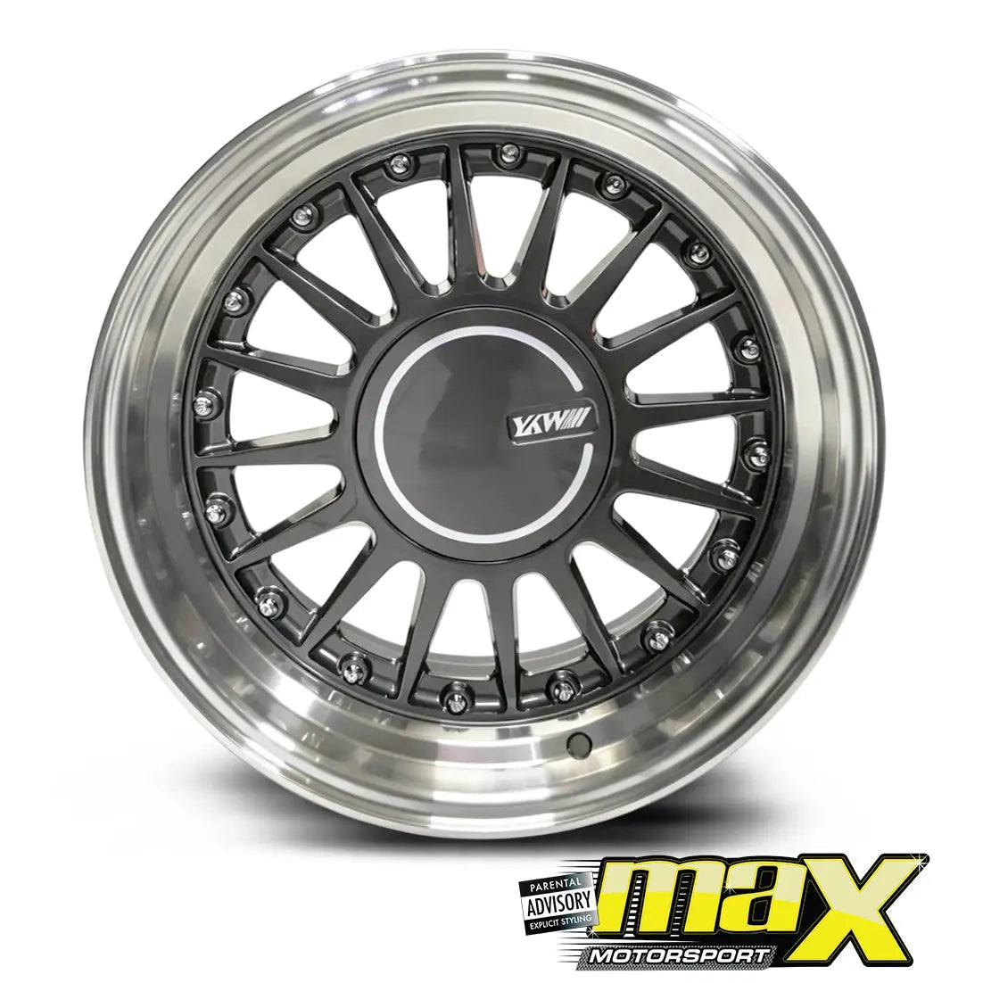 16 Inch Mag Wheel - MX6676 DOTZ Special Edition Wheel - 4x100 / 5x100 PCD Max Motorsport
