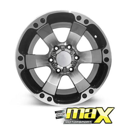 16 Inch Mag Wheel - MXJA072 Bakkie Wheels (6x139.7 PCD) Max Motorsport