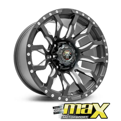 16 Inch Mag Wheel - MXJH124-6 Bakkie Wheels (6x139.7 PCD) Max Motorsport