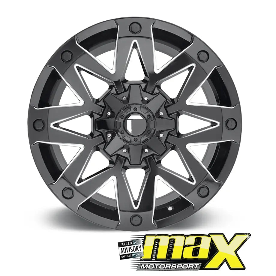 16 Inch Mag Wheel - MXJT216-6 Bakkie Wheels (6x139.7 PCD) Max Motorsport