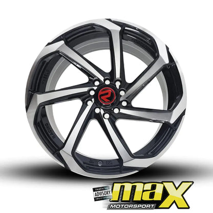 16 Inch Mag Wheel - R Twist Style Wheels - 4x100 / 4X114 / 5x100 / 5X114 PCD Max Motorsport