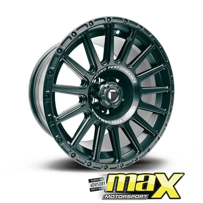 17 Inch MX026-7 Wheel - Suitable To Fit Jeep - 5 Piece Set (5x127 PCD) Max Motorsport