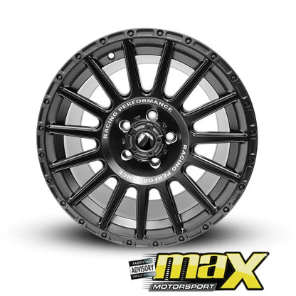 17 Inch MX026-7 Wheel - Suitable To Fit Jeep - 5 Piece Set (5x127 PCD) Max Motorsport