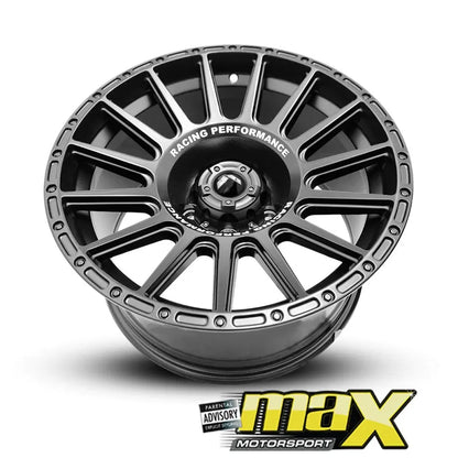17 Inch MX026-7 Wheel - Suitable To Fit Jeep - 5 Piece Set (5x127 PCD) Max Motorsport