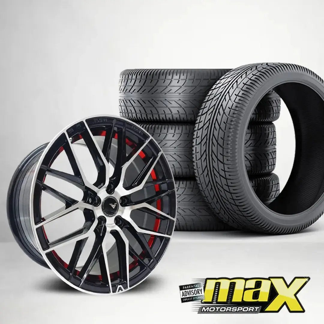 17 Inch MX088 Wheel & Tyre Combo (5x114.3 PCD) (Copy) Max Motorsport