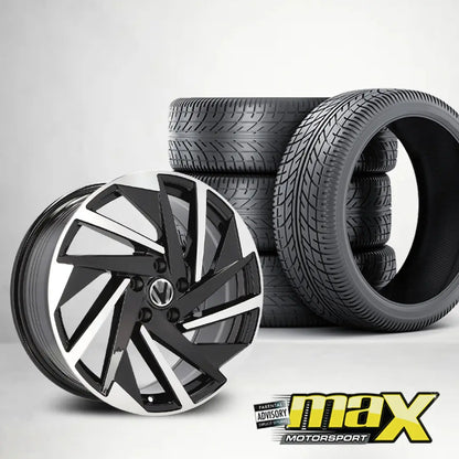 17 Inch MX2044 Nashville Style Wheel & Tyre Combo (5x100 PCD) Max Motorsport