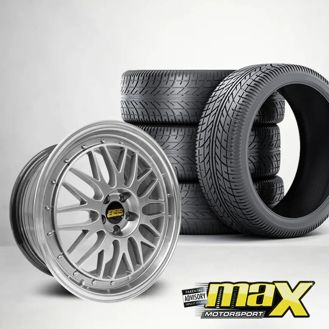 17 Inch - MX506-17HB BSS LM Style Wheel & Tyre Combo - 5x100 PCD Max Motorsport