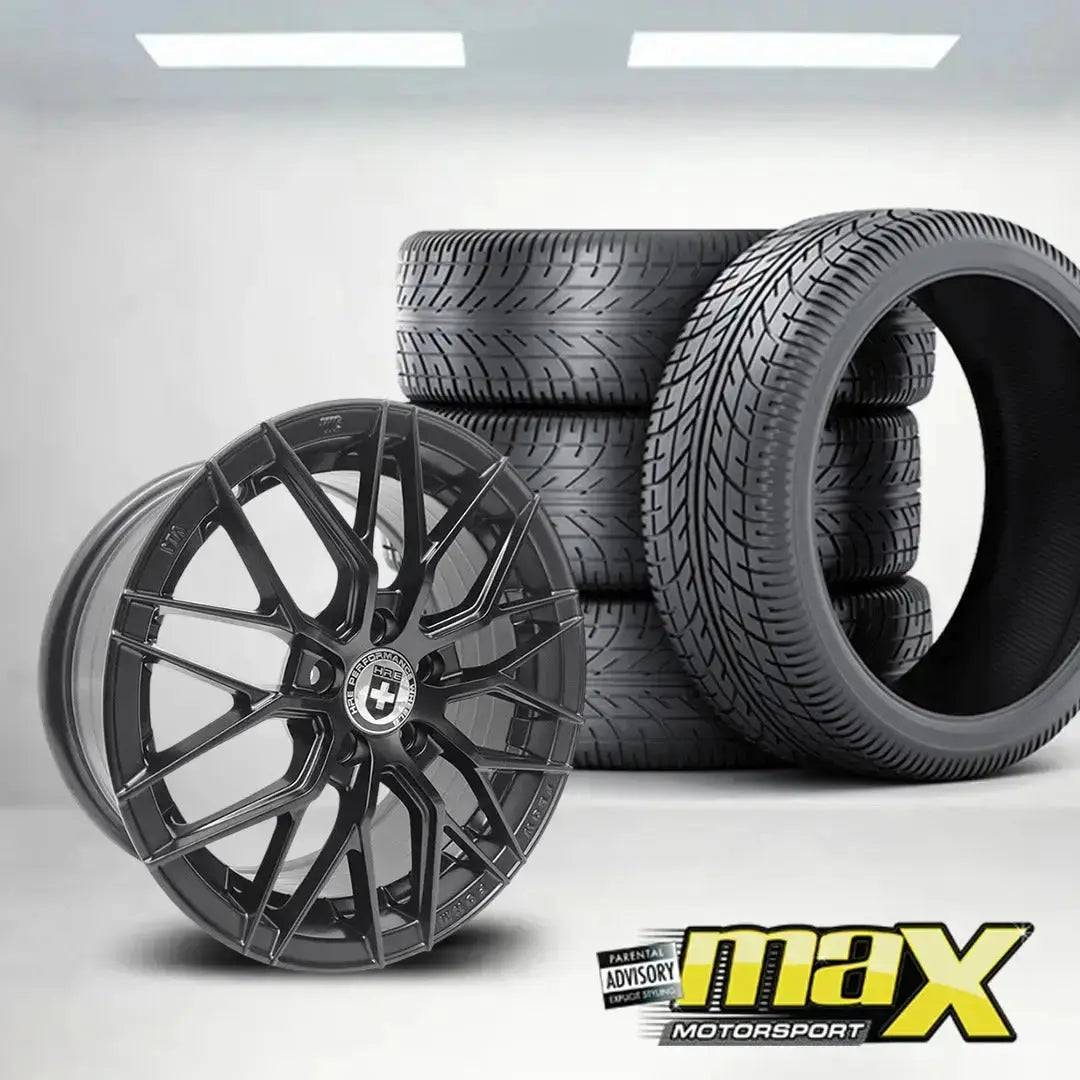 17 Inch MX513-17 MX507-HB BSS Style Wheel & Tyre Combo - 5x100 PCD Max Motorsport