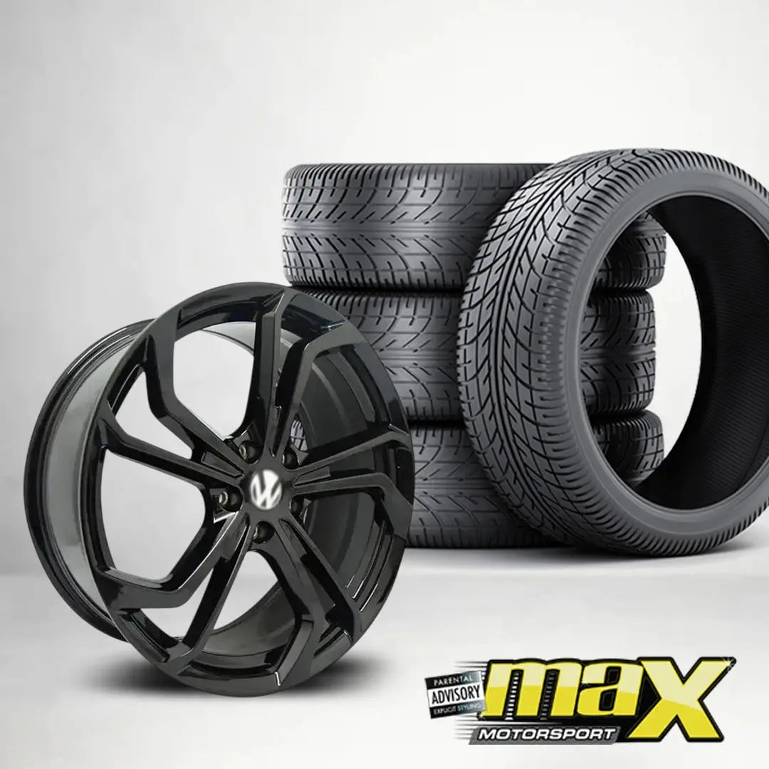 17 Inch MX7389 Golf 7 TCR Style Wheel & Tyre Combo - 5x100 PCD Max Motorsport