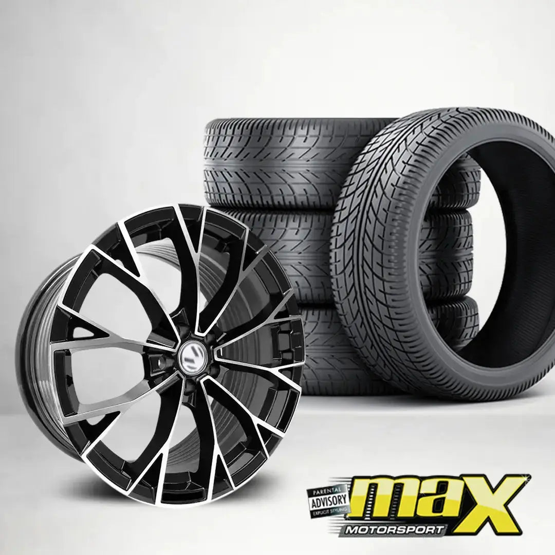 Golf R 17 Inch 17 Inch MX5686 Golf 8.5 R Style Wheel & Tyre Combo - 5x100 PCD – Max ...