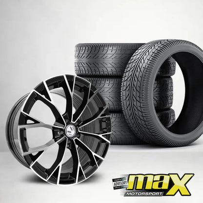 17 Inch MXAD-02 Golf 8.5 R Style Wheel - 5x100 PCD Max Motorsport