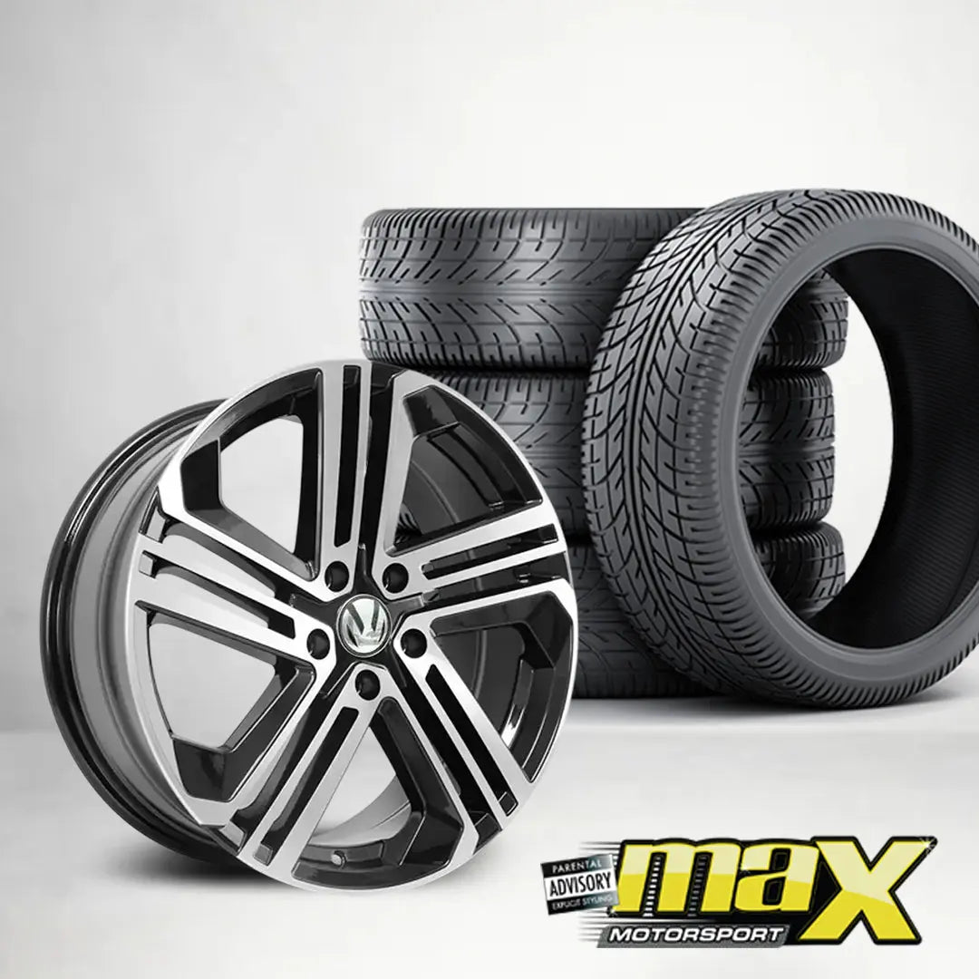 Tyre R400 17 Inch MXL009-17 Golf R400 Style Wheel & Tyre Combo (5x100 PCD) – Max ...