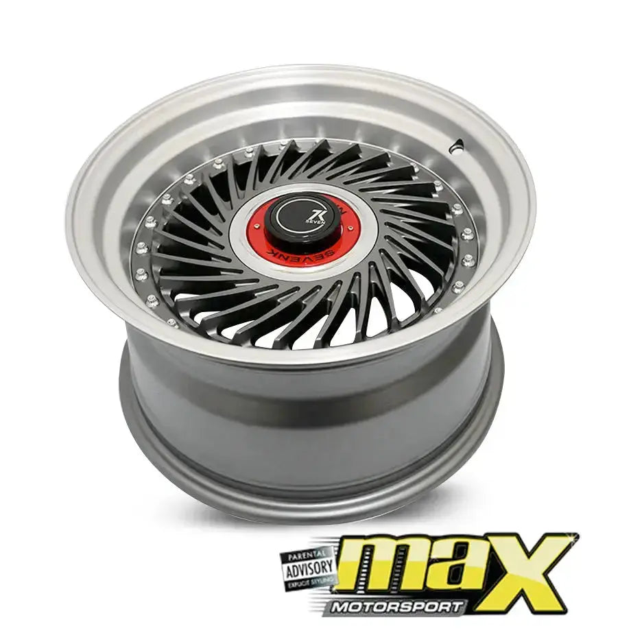 17 Inch Mag Wheel - MX1213-R SevenK Twist Wheel (4x100 / 5x100 PCD) Max Motorsport