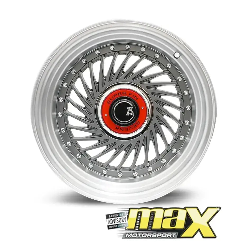 17 Inch Mag Wheel - MX1213-R SevenK Twist Wheel (4x100 / 5x100 PCD) Max Motorsport