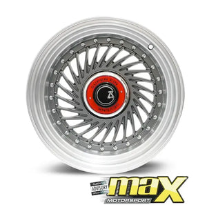 17 Inch Mag Wheel - MX1213-R SevenK Twist Wheel (4x100 / 5x100 PCD) Max Motorsport