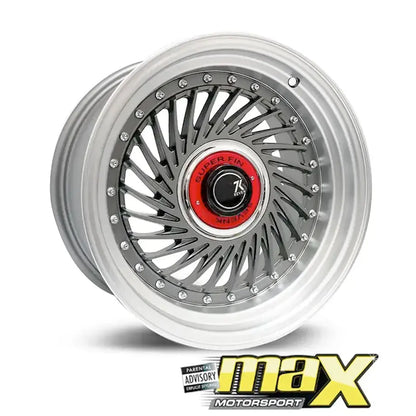 17 Inch Mag Wheel - MX1213-R SevenK Twist Wheel (4x100 / 5x100 PCD) Max Motorsport