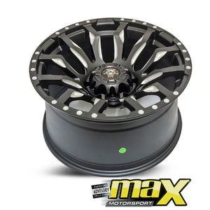 17 Inch Mag Wheel - MX124 Bakkie Wheels (6x139.7 PCD) Max Motorsport