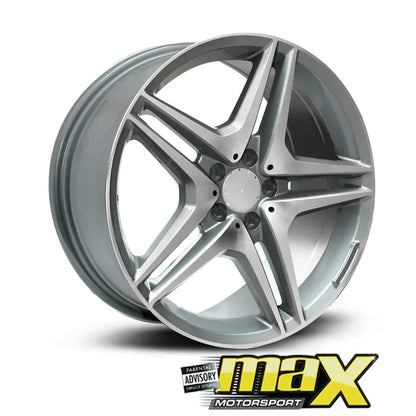 17 Inch Mag Wheel - MX5055 Benz W205 Style Wheel - 5x112 PCD Max Motorsport