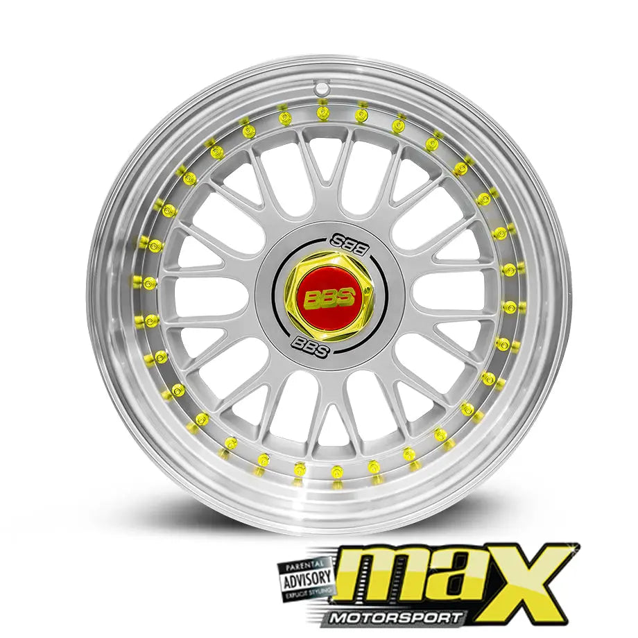 17 Inch Mag Wheel - MX703 BSS Wheel - (4x100 / 5x100 PCD) Max Motorsport