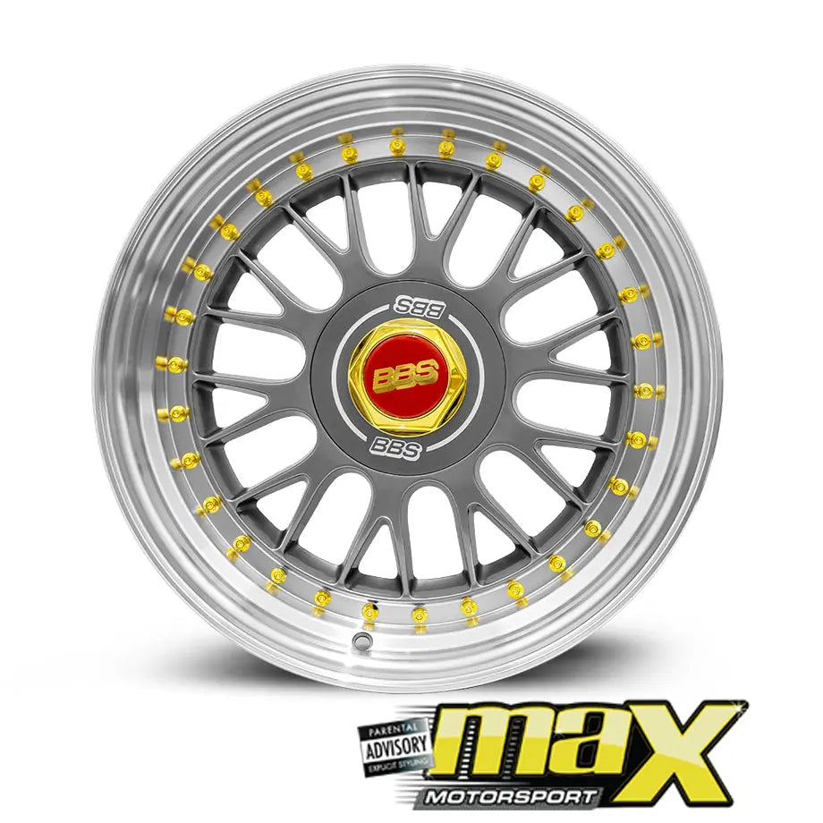 17 Inch Mag Wheel - MX703 BSS Wheel - (4x100 / 5x100 PCD) Max Motorsport