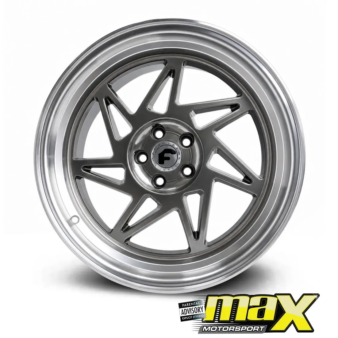 17 Inch Mag Wheel - M2502-F17 Forgiato Twist Wheel - 5x100 PCD Max Motorsport