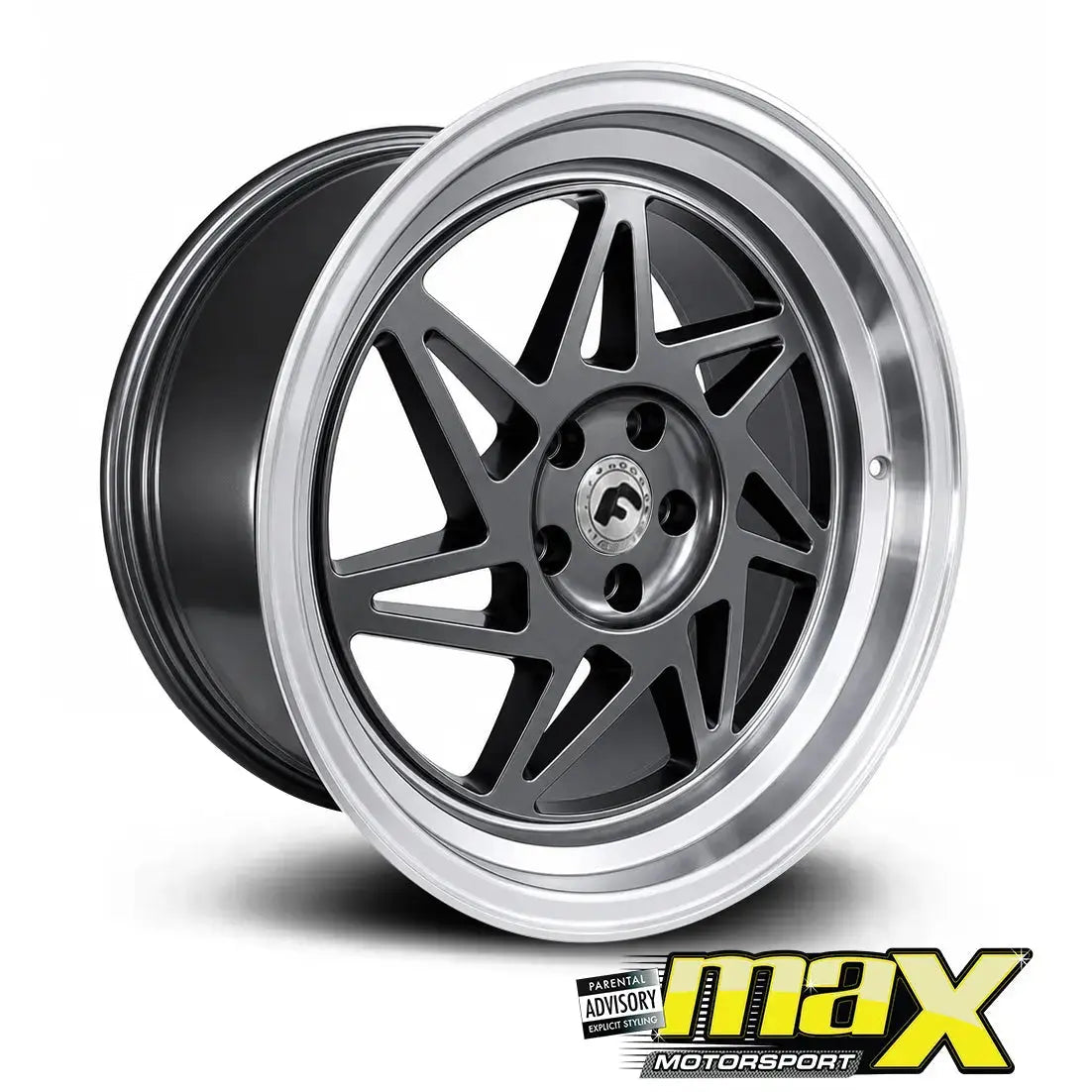 17 Inch Mag Wheel - M2502-F17 Forgiato Twist Wheel & Tyre Combo - 4x100 PCD Max Motorsport