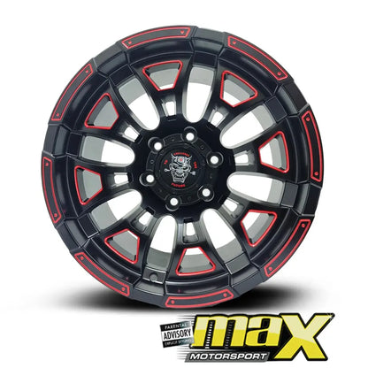 17 Inch Mag Wheel - MX088-7 Bakkie Wheel - (6x139.7 PCD) Max Motorsport